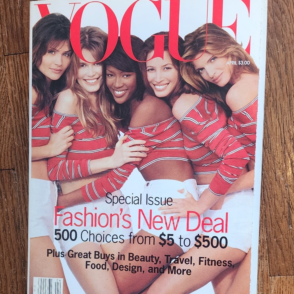 RARE VINTAGE April 1993 Vogue-USA